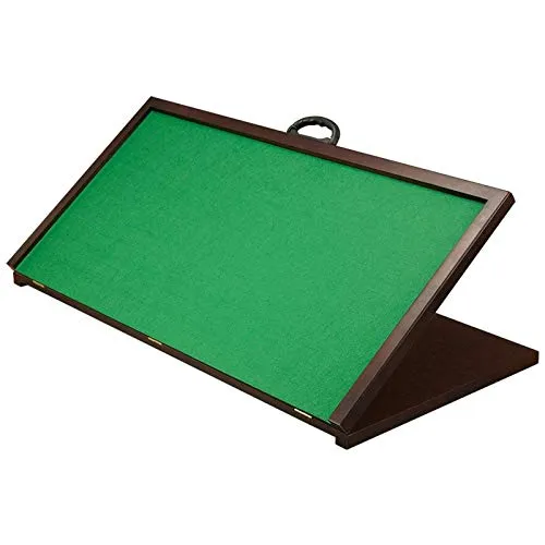 ONGOLIA 麻雀デスクトップ 麻雀卓 軽量マージャン台 木製杉材 ポーカーテーブル 手打ち麻雀卓 アウトドアテーブル 折りたたみ式マージャン卓 麻雀マット テーブルの脚がない 携帯 ダイニングテーブル 持ち運び便利 80 x 80×2.5 cm