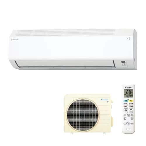 ダイキン エアコン 6畳 S226ATES-W Eシリーズ 2026年モデル ルームエアコン 冷暖房 単相100V ホワイト (F226ATES-W+R226AES)