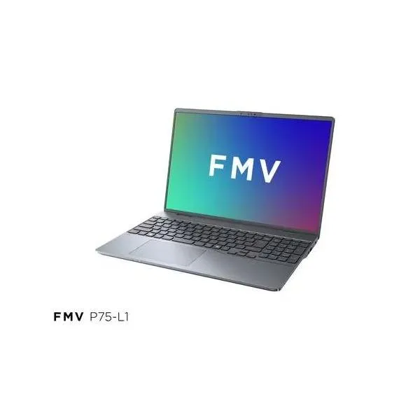 富士通(FUJITSU) FMV Note P FMVP75L1HA 16.0型 Win11Home Ryzen 7 メモリ16GB SSD512GB Officeオプション付 ノートパソコン ストームグレー P75-L1