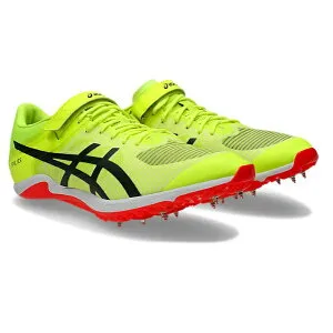 asics アシックス SP BLADE 10 陸上スパイク 短距離 オールウェザートラック【100m～400m/ ハードル】 1093A240-750(Safety Yellow/Black)