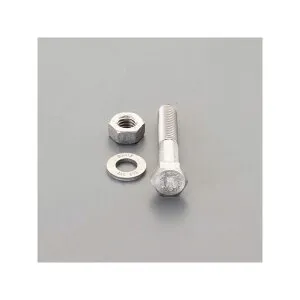 エスコ M20x 80mm強力六角ボルト（SUS/ナットワッシャ付半ネジ） EA949DT-2003