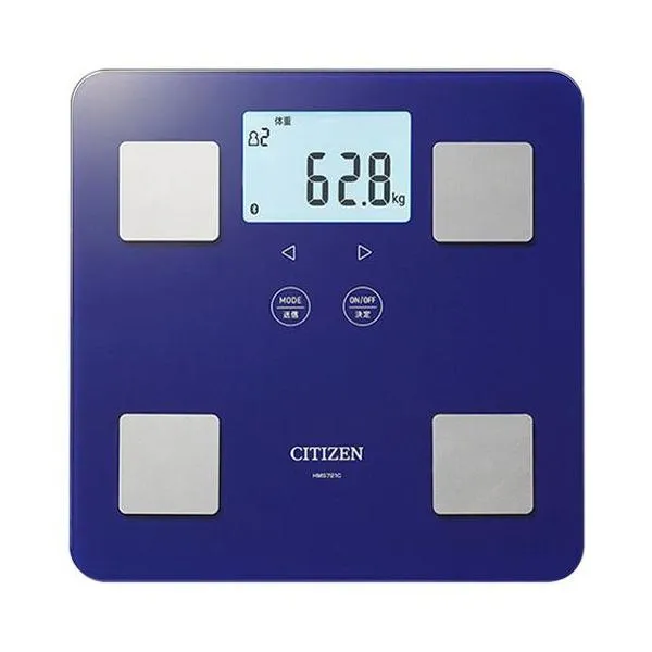 シチズン(CITIZEN) HMS721C-NV ネイビー 体組成計 体重計 Bluetooth搭載