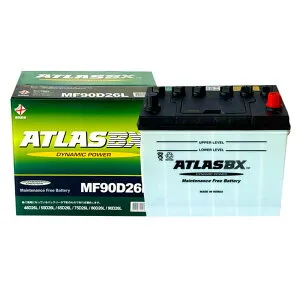 アトラス バッテリー 日産自動車 アトラスBDG-AKR85AN/2007(H19)/01- 車 ATLASBX MF90D26L 【H41001D】