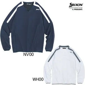 スリクソン by デサント SRIXON スリクソン Vネック プルオーバー ウインド ブルゾン RGMVJK01 メンズ ゴルフウエア ウインドブレーカージャケット ピステ