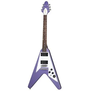 EPIPHONE エピフォン Kirk Hammett 1979 Flying V (Purple Metallic) | エピフォン カーク・ハメット フライングV