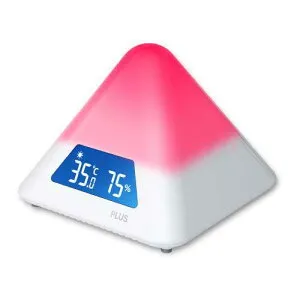 ◇プラス 温湿度LEDアラーム AT-TH03 【j538162】熱中症 乾燥予防