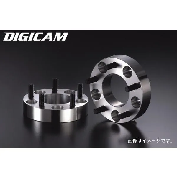 【P最大10倍 4/25限定】デジキャン/ケースペック DIGICAM ワイドトレッドスペーサー A7075-T6 超超ジュラルミン P.C.D100-5H P1.5 30mm D-SP-15100530