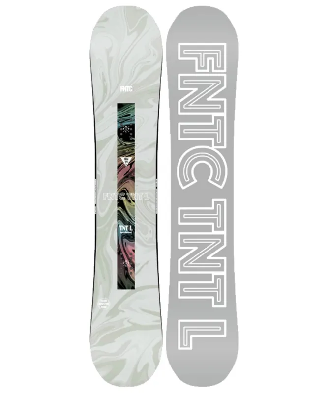 獲得ポイント412pt 【送料無料】エフエヌティーシー(FNTC) スノーボード 板 フリースタイルボード TNT L グラトリ オールラウンド 【24-25 2024-2025】 メンズ LIGHT GREY 157
