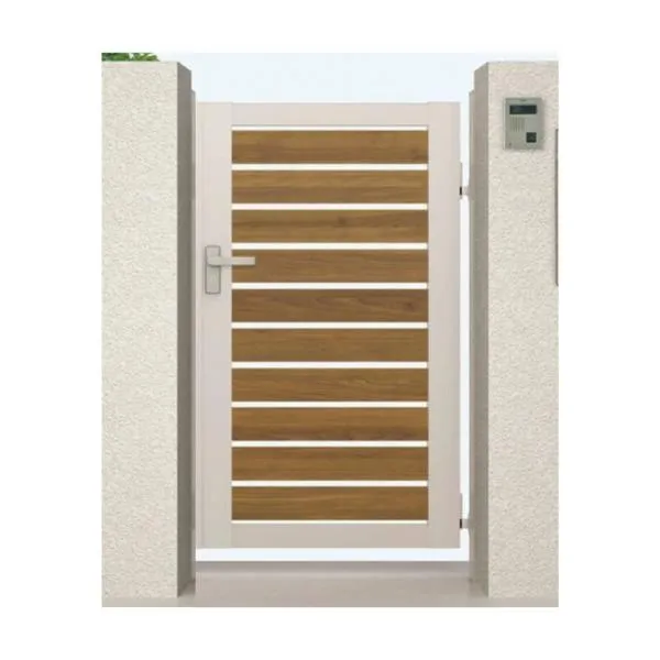 開き門扉AB ウッディYS3型片開き 柱使用 呼称08-12 扉寸法W800×H1200mm リクシル LIXIL 開き門扉 おしゃれ シンプル リフォーム