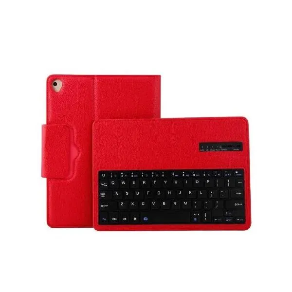 QYiiD Keyboard Case for iPad Pro 12.9-inch 2017/2015 (Old Model, 2nd ＆ 1st Generation), Ultra-Thin PU Leather Folio with Magnetically Detach_並行輸入