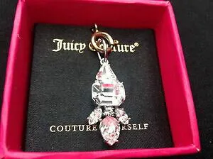 【送料無料】ジュエリー・アクセサリー クチュールニブオリジナルパッケージシルバーペンダントミニチャームペンダントpennino juicy couture nuovi originali confezionati argento e pendente mini charmciond