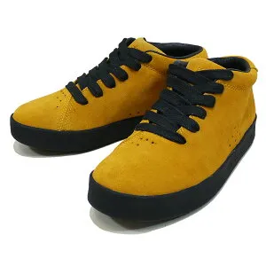 ARETH アース : スエードレザーミドルカットスニーカー 靴 ,スケートシューズII YAMABUKI