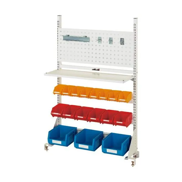 ●u.ヤマキン/山金工業【NK-0913-PTY】ワークテーブル マルチシステム 単体 H1300mm 組立式