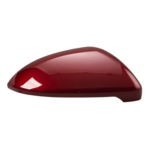 Compatible With For Golf MK7 For GTI 2015 2016 2017 2018 2019 車のバックミラーハウジング交換アクセサリー ドアミラーカバーキャップ(赤,Right)