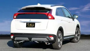 エクリプス クロス DBA-GK1W DBA-GK1W 2WD 4WD マフラー リヤピースのみ GVE-038PO GANADOR ガナドール Vertex 4WD SUV