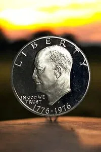 1776-1976-S アイゼンハワー ジェムプルーフ ドル ディープカメオクラッド タイプ2