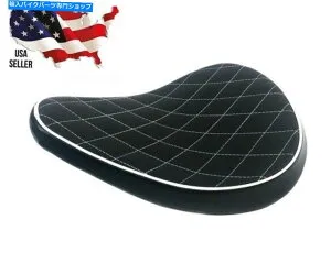 シート ニューハーレーダビッドソンレザーダイヤモンドソロスプリングサドルシートDYNA 2006-2017 NEW Harley Davidson Leather Diamond Solo Spring Saddle Seat Dyna 2006-2017【並行輸入品】