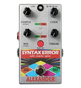 Alexander Pedals Syntax Error 新品 《ビットクラッシャー/リングモジュレーター》[アレクサンダーペダルズ][シンタックスエラー][Effector,エフェクター]