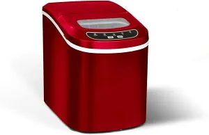 VERSOS コンパクト 高速製氷機 2種類の氷 アイスメーカー VS-ICE02 レッド シンプル操作