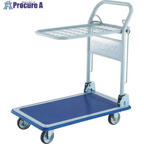 TRUSCO プレス製台車 ドンキーカート 折畳式簡易2段 1014NA 1台 トラスコ中山(株)