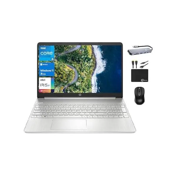 HP 15 Laptop 2024 Business Notebook, 15.6’’ FHD Display, Quad Core Intel i5-1135G7 (Beat i7-1065G7), Iris Xe Graphics, 64GB RAM, 2TB SSD, W_並行輸入