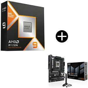 AMD Ryzen 9 9950X3D CPU + ASUS TUF GAMING B650E-PLUS WIFI マザーボード セット