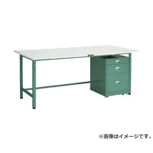TRUSCO AE型作業台 1800X750XH740 3段キャビネット付 AE1800UDC111 [r21][s9-039]