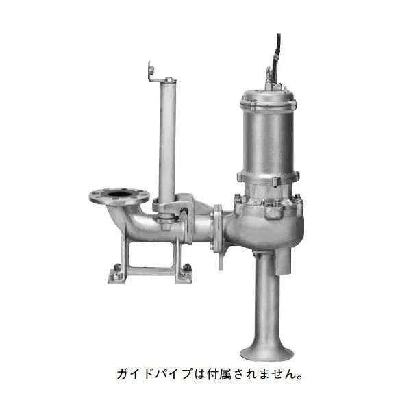 ●川本ポンプ【VUM-506-0.4T】60Hz マンホール用排水水中ポンプ 4極 三相200V 0.4kW VUM形 ステンレス製〔GF〕