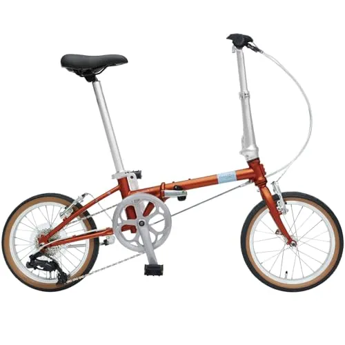 DAHON INTERNATIONAL (ダホンインターナショナル) Boardwalk 16（ボードウォーク 16）フォールディングバイク 16インチ ７段変速 Matt Teracotta