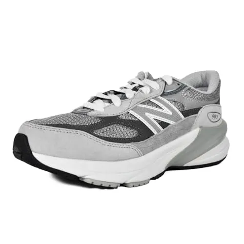NEW BALANCE GC990 SNEAKER GREY GC990GL6 24.5cm(KIDS 6.5(M)) [並行輸入品]