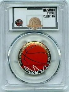 2020 S 50C カラー化バスケットボール記念コイン PCGS PR69 DCAM 個人コレクション