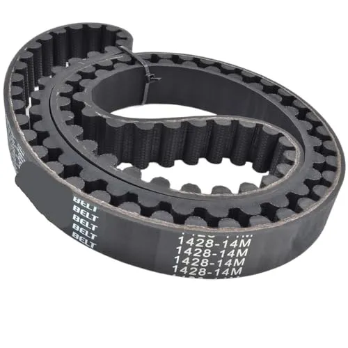 HTD14M Timing Belt Lp= 1260 1274 1288 1302 1316 1330 1344 1358 1372 1386 1400 1414-1470 Width 20mm 1Pcs(1358-14M-(97 Teeth))