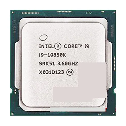 新しい I c I9-10850K I9 10850K 3.6 GHz 10 コア - コア 20 スレッド CPU プロセッサ L3=20M 125W LGA 1200