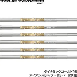 ダイナミックゴールド95 アイアン用シャフト #5-P 6本組 【Dynamic Gold 95 Iron Shaft】