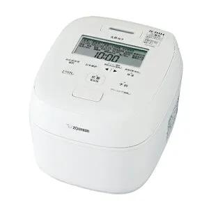 【4/25限定★抽選で2人に1人最大100%ポイントバック！要エントリー】象印【ZOJIRUSHI】4合炊き 圧力IH炊飯ジャー 白 炎舞炊き 立つしゃもじ＆計量カップ 炊飯器 NW-UU07-WZ【鉄（くろがね仕込み）