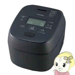 【4/25限定クーポン発行】炊飯器 象印 ZOJIRUSHI 圧力IH炊飯ジャー 極め炊き 4合炊き スレートブラック NW-MC07-BZ【/srm】