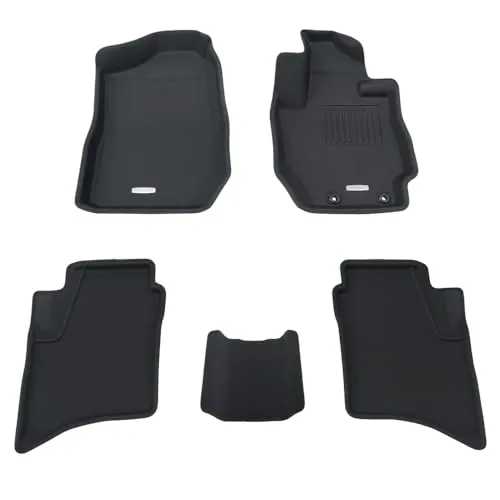 クラッツィオ(Clazzio) フロアマット 立体タイプ 1台分セット ジムニーノマド JC74W R7(2025)/4～ ラバータイプ ブラック 水洗いOK 防水 【5EESB6017K】