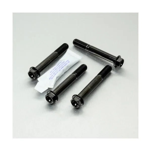 PRO BOLT プロボルト Stainless Steel Front Brake Mounting Bolt Kit カラー：ブラック Z1000 Z900RS ZX-10R Ninja YZF-R1 KAWASAKI カワサキ YAMAHA ヤマハ