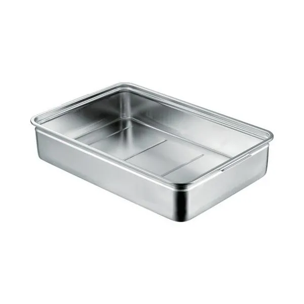 スギコ SUGICO 18-8 サニタリー番重バット 取ッ手一体型 大14cm SNBM14 代引不可