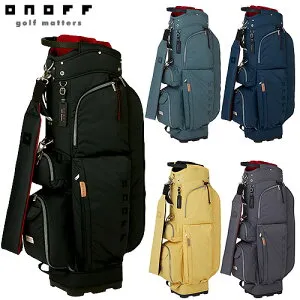【オノフ】 軽量 キャディバッグ OB0426 9型 2.9kg 47インチクラブ対応スクエアボトム構造 ONOFF グローブライドフード、ネームプレート付きメンズ レディース 男性 女性ゴルフバッグ キャディー