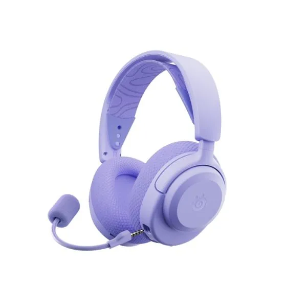 SteelSeries Arctis Nova 3P Wireless ラベンダー ゲーミングヘッドホン ワイヤレス ドングル付属 低遅延 ロングバッテリー 軽量 足音 スティールシリーズ