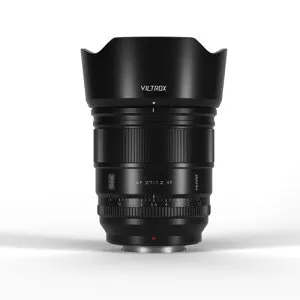 VILTROX AF 27mm F1.2 XF カメラレンズ 広角 超大口径 オートフォーカス APS-C 富士フイルム Fujifilm Xマウント ミラーレスカメラ X-H1/X-M1/X-T3/X-A20/X-T30/X-T20/X-T200/X-PRO2/X-E3/X-Pro3に対応 瞳AF 柔らかいボケ味