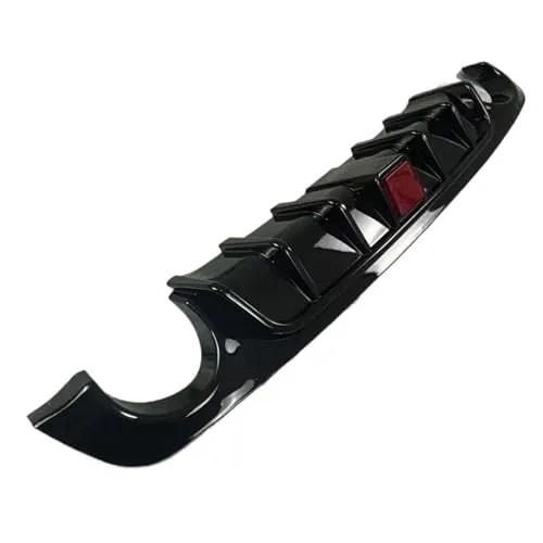 バンパーガード リアブレーキライトリアバランスに適合するインフィニティ Q50 Q50S 2018-2024 (ベース/スポーツ) セダン車のリアバンパーディフューザースポイラーボディキットチューニング リアバンパー