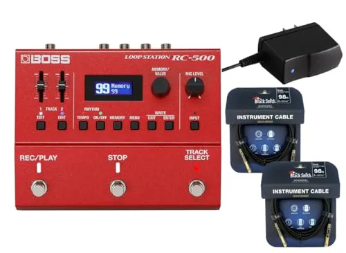 BOSS/RC-500 Loop Station ［ACアダプター + ギターケーブルセットVer.2］2トラック ルーパー RC500 ボス ギター エフェクター