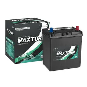 カーバッテリー ダイハツ ミラアヴィ H16/4-H17/8 ABA-L260S 660cc/4WD/標準地仕様車 適合参考 MAXTORM マックストーム SMF(シールド) SMF44B19L カーメンテナンス 車検整備 自動車用品 【H41001】