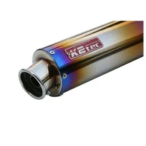 K2tec(ケイツーテック) GPスタイル STDサイレンサー 380mm/φ86/60.5/カール スプリングフックタイプ gpska-38s6h5 バイク スリップオンマフラー・サイレンサー