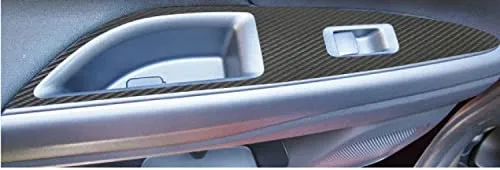 HASEPRO (ハセ・プロ) 【マジカルカーボン】 ドアスイッチパネル 三菱 アウトランダー GF7W/GF8W 2012.10～2018.7／PHEV GG2W 2013.1～2015.6 ブラック CDPM-7