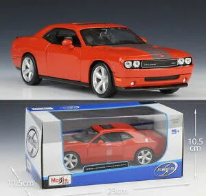 【送料無料】ホビー 模型車 モデルカー ダッジチャレンジャーダイカストmaisto 124 dodge 2008 challenger srt8 alloy diecast vehicle car model toy gift