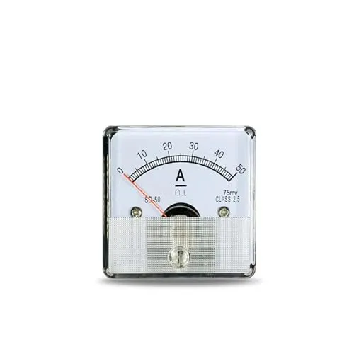 SD50 75mV DC電流計 250A/300A/400A/500A-3000A ポインター 50*50mm 1個(400A 75mV)