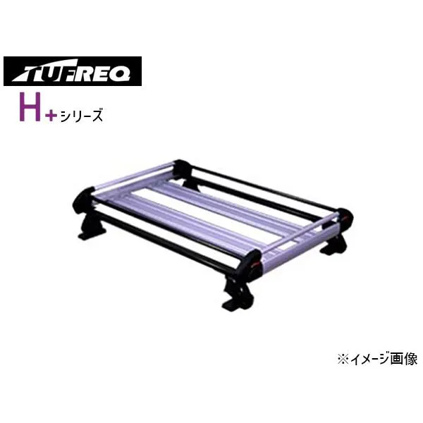 クロスビー MN71S ルーフレール無車 H29.12～ ルーフキャリア TUFREQ タフレック HE22D3+ H+シリーズ 4本脚 法人のみ配送 送料無料